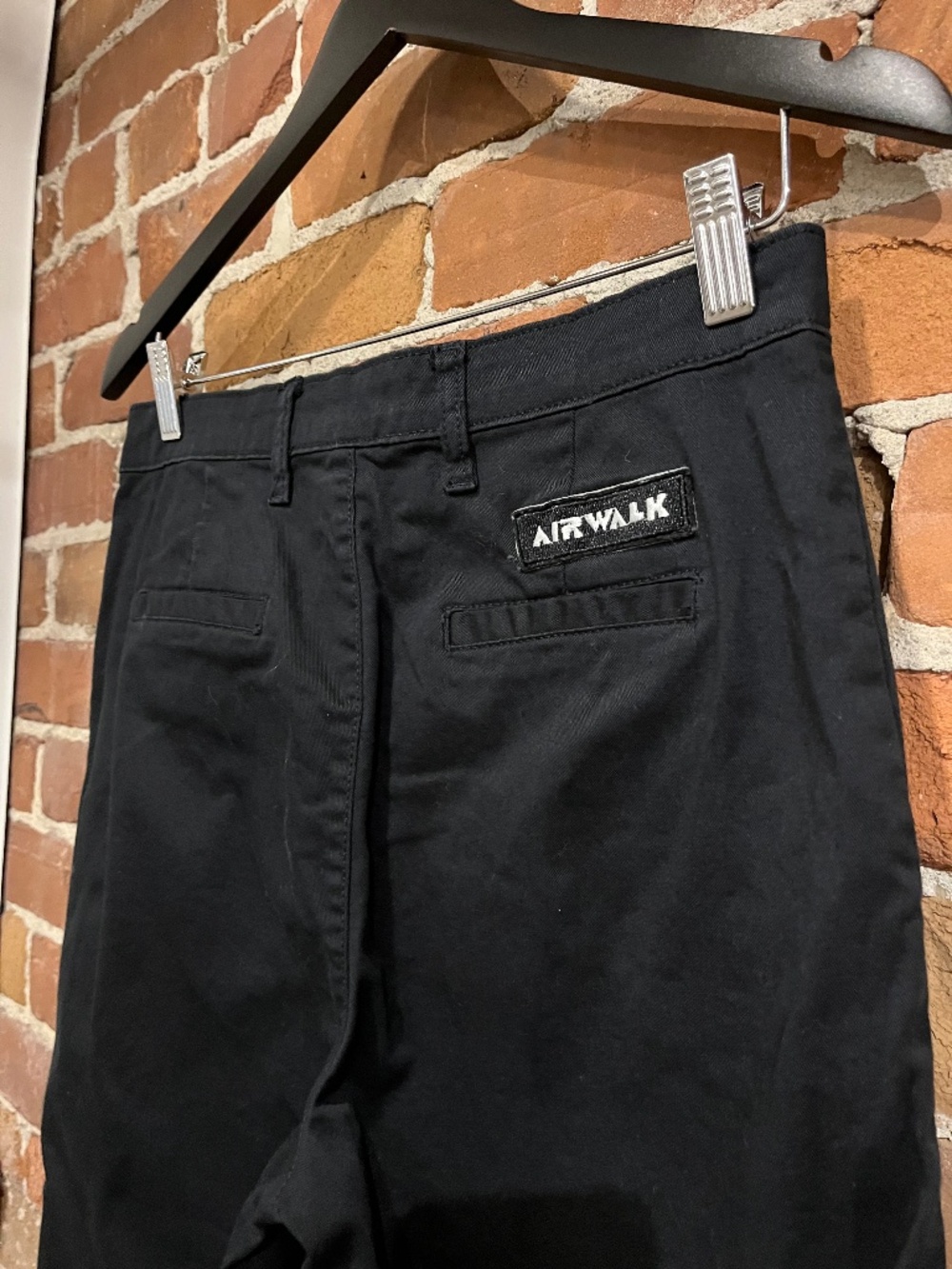 Airwalk Black Wide Leg Trouser 8